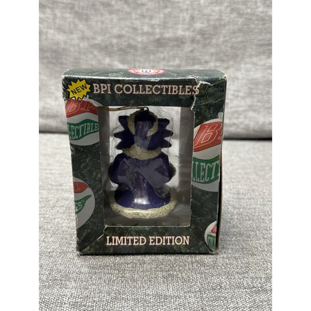 Kansas‎ State University Wildcat Christmas Ornament New In Box Purple White
